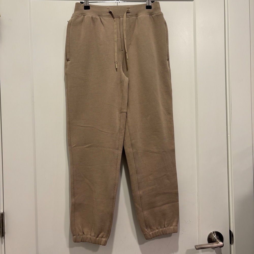 Lululemon Scuba High Rise Jogger Tan Fleece Sweatpants 5137